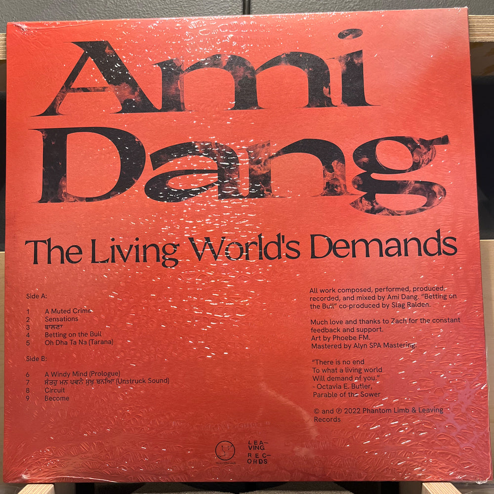 Ami Dang - The Living Worlds Demands