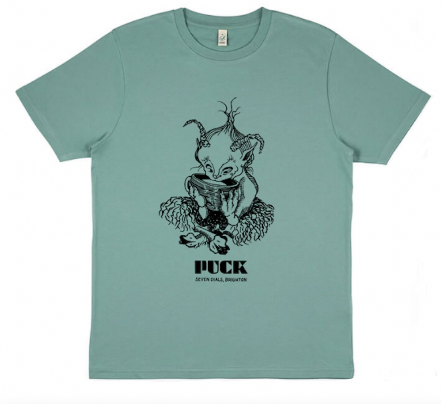 Puck T Shirt // Happy Coffee Drinker