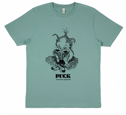 Puck T Shirt // Happy Coffee Drinker