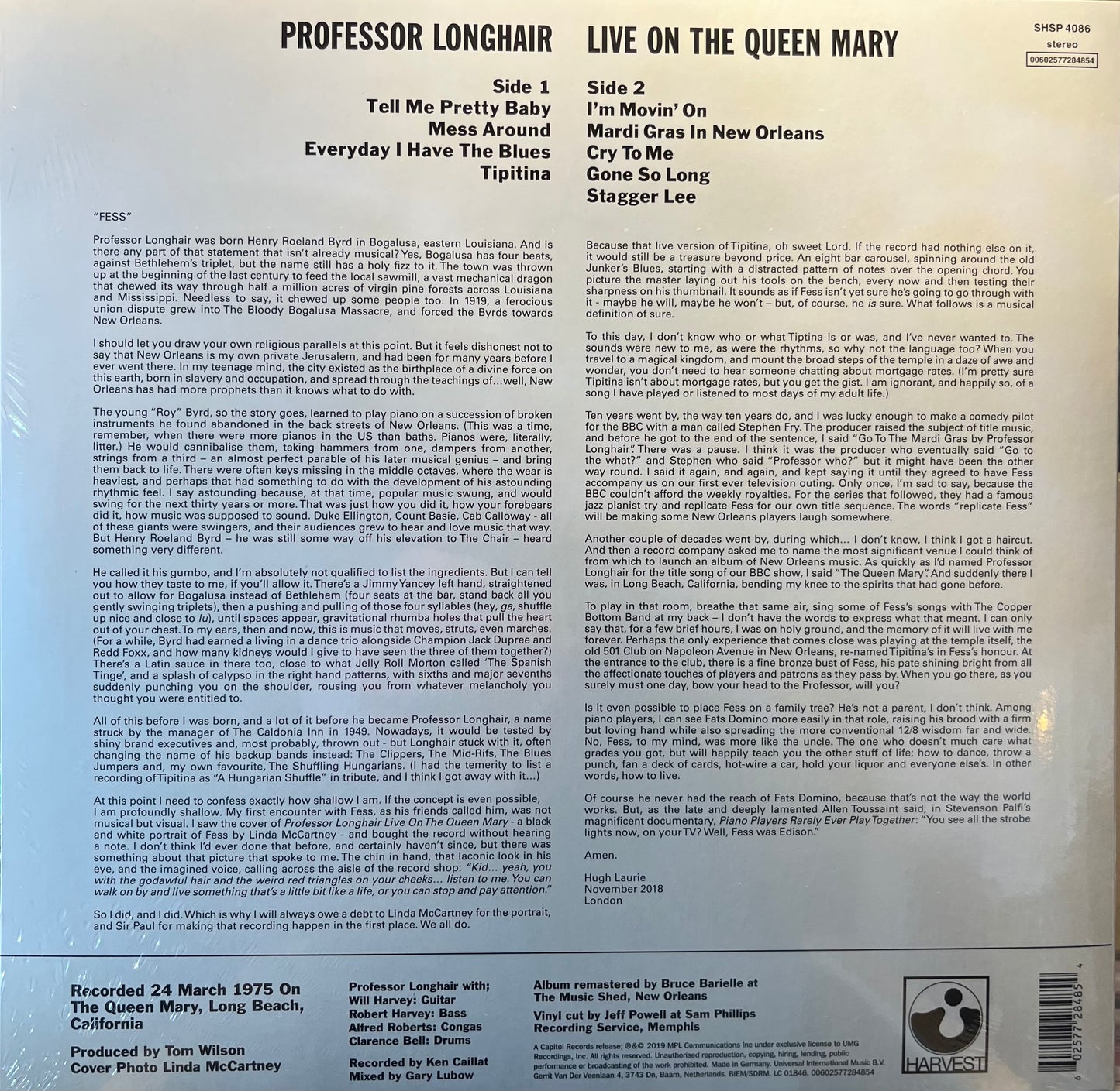 Professor Longhair - Live on the Queen Mary