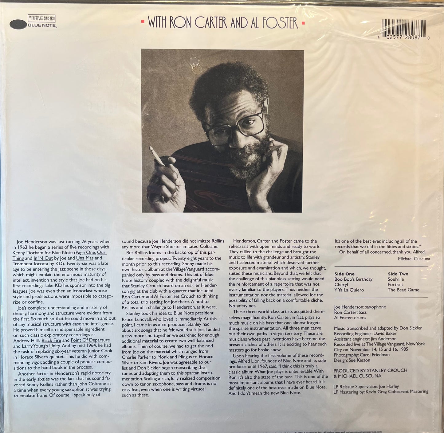 Joe Henderson - The State of the Tenor, Live at the Village Vanguard Volume Two