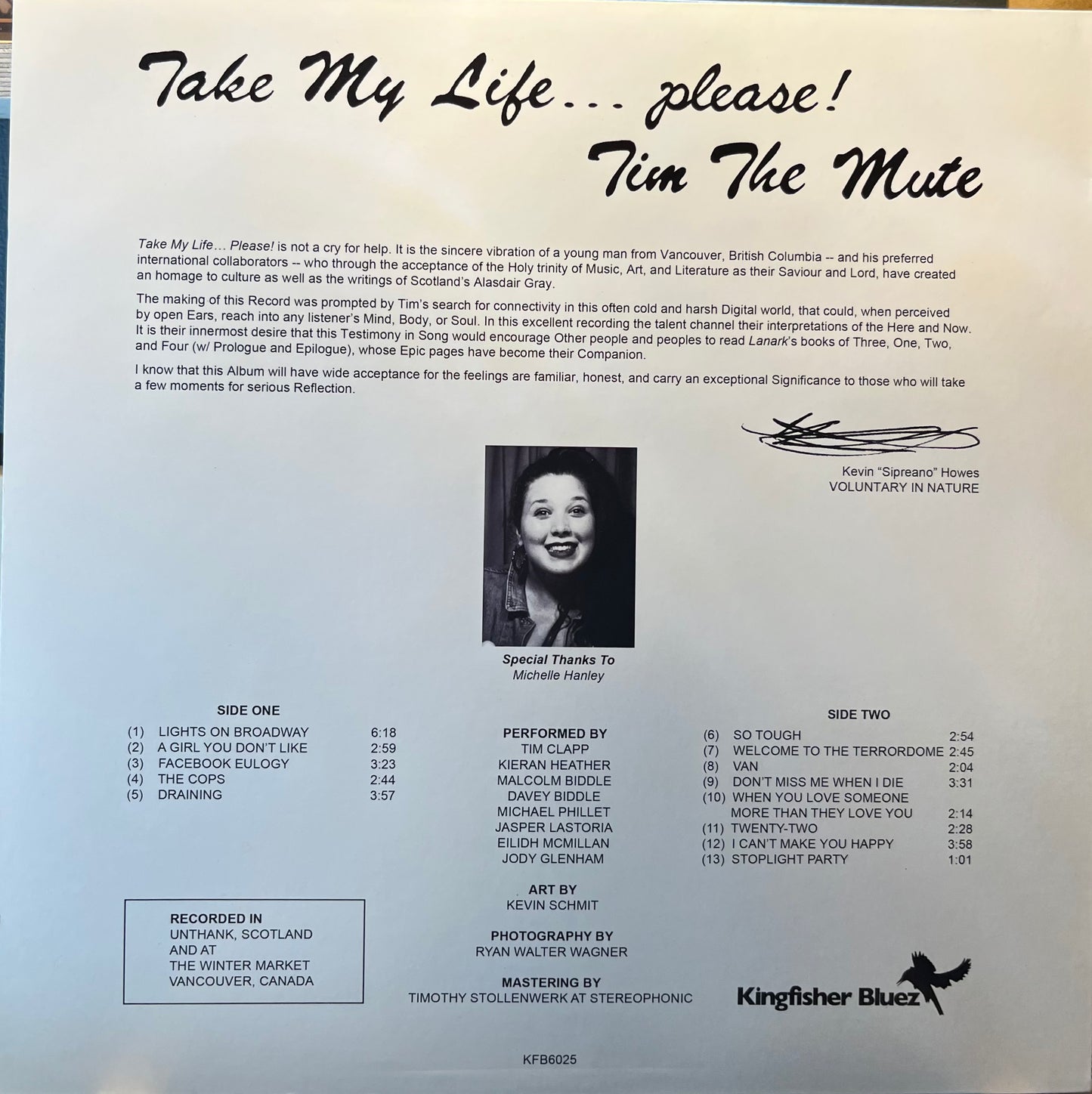 Tim The Mute - Take My Life Please!